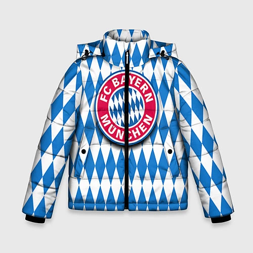 Зимняя куртка для мальчика FC Bayern Munchen / 3D-Черный – фото 1