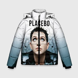 Куртка зимняя для мальчика Placebo: Brian Molko, цвет: 3D-красный