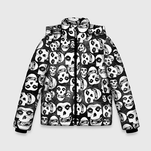 Зимняя куртка для мальчика Misfits Pattern / 3D-Красный – фото 1