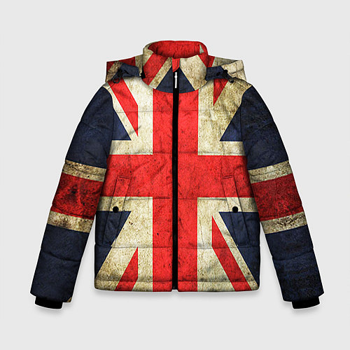 Зимняя куртка для мальчика Великобритания / 3D-Черный – фото 1