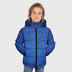 Куртка зимняя для мальчика Текстура, цвет: 3D-черный — фото 2