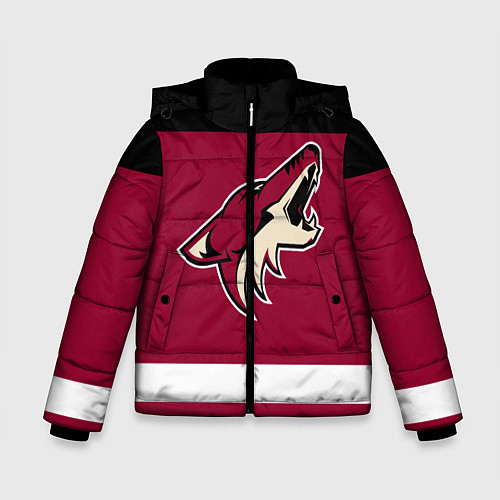 Зимняя куртка для мальчика Arizona Coyotes / 3D-Черный – фото 1