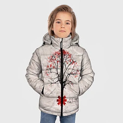 Куртка зимняя для мальчика RHCP: Red Tree, цвет: 3D-красный — фото 2