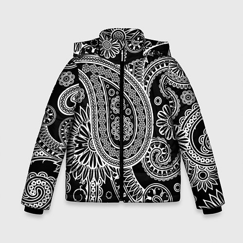 Зимняя куртка для мальчика Paisley / 3D-Светло-серый – фото 1