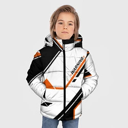 Куртка зимняя для мальчика CS:GO Asiimov P250 Style, цвет: 3D-красный — фото 2