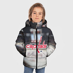 Куртка зимняя для мальчика Washington Capitals, цвет: 3D-красный — фото 2