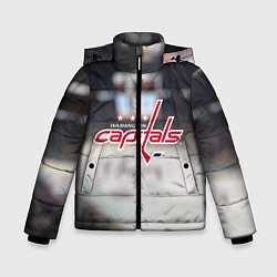 Куртка зимняя для мальчика Washington Capitals, цвет: 3D-черный