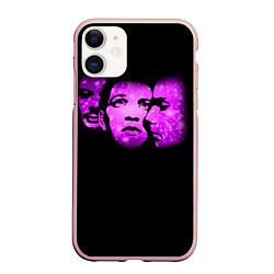 Чехол iPhone 11 матовый Placebo, цвет: 3D-светло-розовый