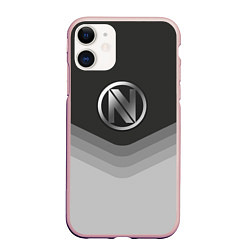 Чехол iPhone 11 матовый EnVyUs Uniform, цвет: 3D-светло-розовый