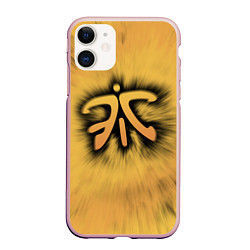 Чехол iPhone 11 матовый Team Fnatic, цвет: 3D-светло-розовый