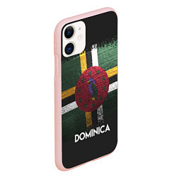 Чехол iPhone 11 матовый Dominica Style, цвет: 3D-светло-розовый — фото 2