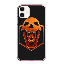 Чехол iPhone 11 матовый Rainbow Six Siege, цвет: 3D-светло-розовый