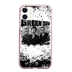 Чехол iPhone 11 матовый GreenDay, цвет: 3D-светло-розовый