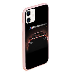 Чехол iPhone 11 матовый BMW Z, цвет: 3D-светло-розовый — фото 2