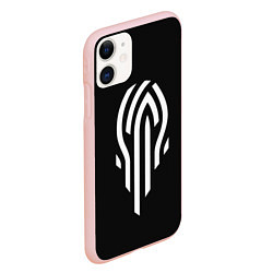 Чехол iPhone 11 матовый Nokk Rainbow Six Art 02, цвет: 3D-светло-розовый — фото 2