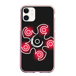 Чехол iPhone 11 матовый Rainbow Six Siege - Hibana, цвет: 3D-светло-розовый