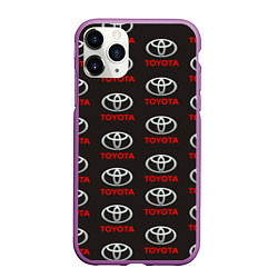 Чехол iPhone 11 Pro матовый Toyota