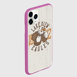 Чехол iPhone 11 Pro матовый Team t-shirt 6, цвет: 3D-фиолетовый — фото 2