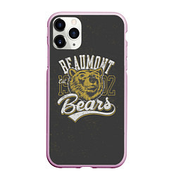 Чехол iPhone 11 Pro матовый Team t-shirt 1, цвет: 3D-розовый