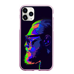 Чехол iPhone 11 Pro матовый McGregor Neon, цвет: 3D-розовый