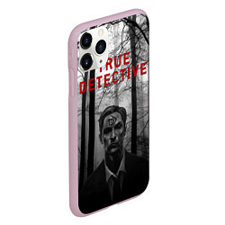 Чехол iPhone 11 Pro матовый True Detective: Blackwood, цвет: 3D-розовый — фото 2