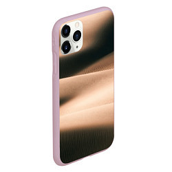 Чехол iPhone 11 Pro матовый Барханы, цвет: 3D-розовый — фото 2