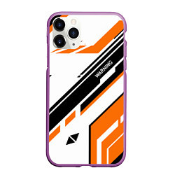 Чехол iPhone 11 Pro матовый CS:GO Asiimov P90 Style