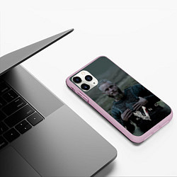 Чехол iPhone 11 Pro матовый Vikings: Ragnarr Lodbrok, цвет: 3D-розовый — фото 2