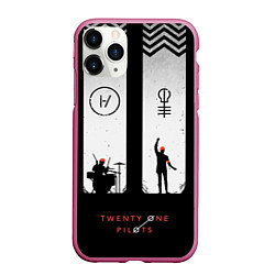 Чехол iPhone 11 Pro матовый Twenty One Pilots: Lines