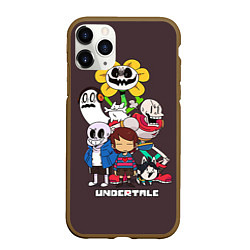 Чехол iPhone 11 Pro матовый Undertale 3