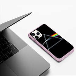 Чехол iPhone 11 Pro матовый Pink floyd, цвет: 3D-розовый — фото 2