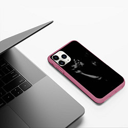 Чехол iPhone 11 Pro матовый Vampire Love, цвет: 3D-малиновый — фото 2