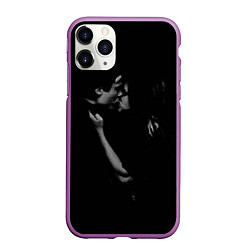 Чехол iPhone 11 Pro матовый Vampire Love, цвет: 3D-фиолетовый