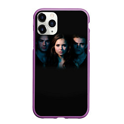 Чехол iPhone 11 Pro матовый Vampire Trio