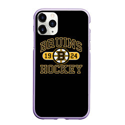 Чехол iPhone 11 Pro матовый Boston Bruins: Est.1924