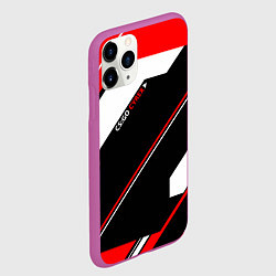 Чехол iPhone 11 Pro матовый CS:GO Cyrex Style, цвет: 3D-фиолетовый — фото 2
