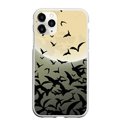 Чехол iPhone 11 Pro матовый Хэллоуин-принт, цвет: 3D-белый