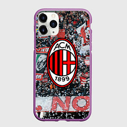 Чехол iPhone 11 Pro матовый Milan FC