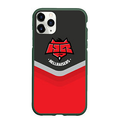 Чехол iPhone 11 Pro матовый HellRaisers Uniform