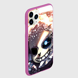 Чехол iPhone 11 Pro матовый Sans and snow, цвет: 3D-фиолетовый — фото 2