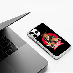 Чехол iPhone 11 Pro матовый Baby Metal, цвет: 3D-белый — фото 2