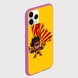 Чехол iPhone 11 Pro матовый Bloodseeker: Riki, цвет: 3D-фиолетовый — фото 2