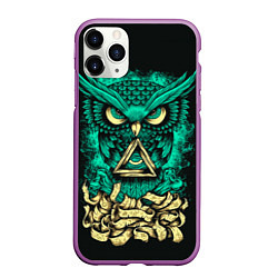 Чехол iPhone 11 Pro матовый Bring Me The Horizon: Owl