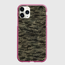 Чехол iPhone 11 Pro матовый Камуфляж рыбака