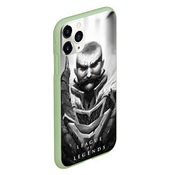Чехол iPhone 11 Pro матовый Браум, цвет: 3D-салатовый — фото 2