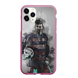 Чехол iPhone 11 Pro матовый Lionel Messi