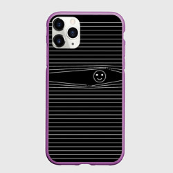 Чехол iPhone 11 Pro матовый Я все вижу, цвет: 3D-фиолетовый