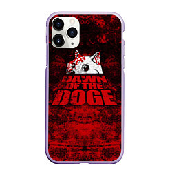 Чехол iPhone 11 Pro матовый Dawn of the Doge, цвет: 3D-светло-сиреневый