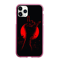 Чехол iPhone 11 Pro матовый Zombie Rock