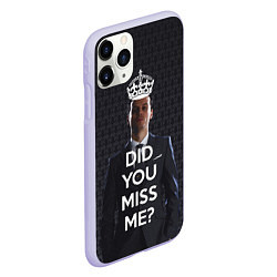 Чехол iPhone 11 Pro матовый Keep Calm & Did You Miss Me?, цвет: 3D-светло-сиреневый — фото 2